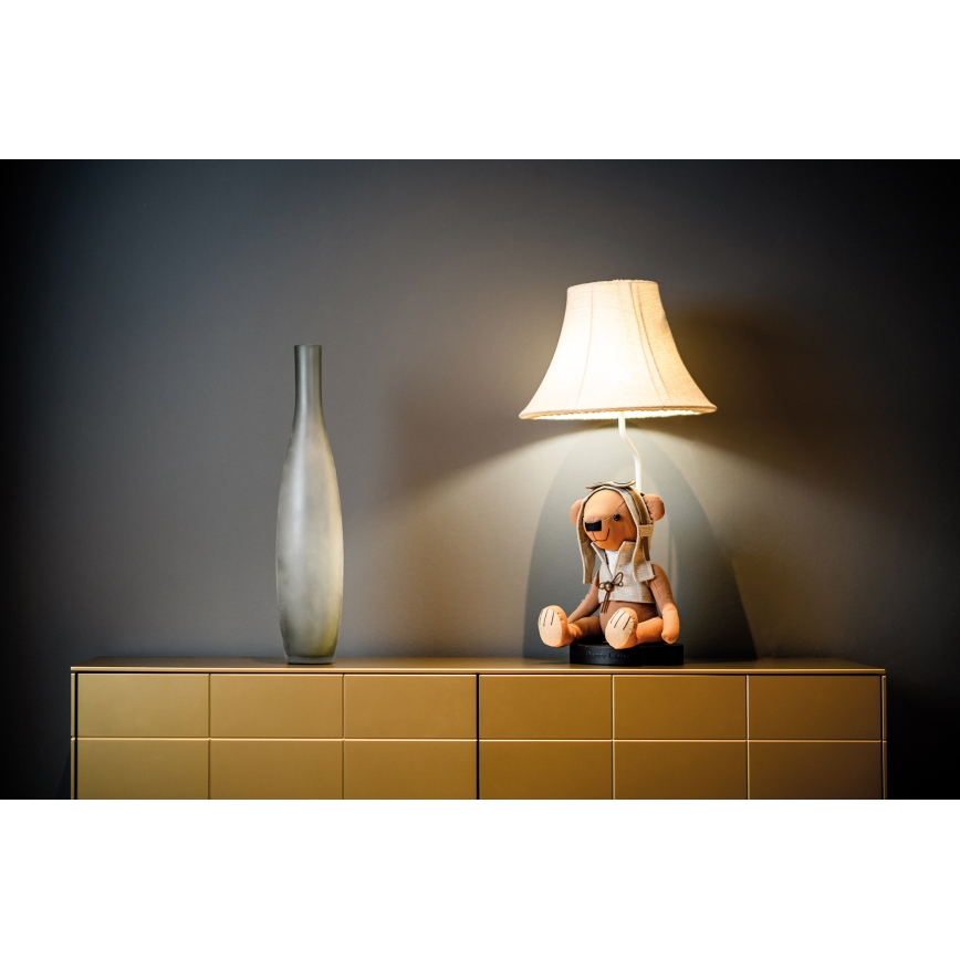Happy Lamps - LED Bērnu galda lampa CHARLES LED/5,4W/230V lācis