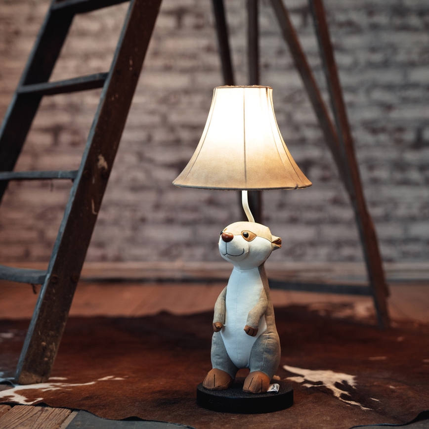 Happy Lamps - LED Bērnu galda lampa EDDIE LED/5,4W/230V surikats
