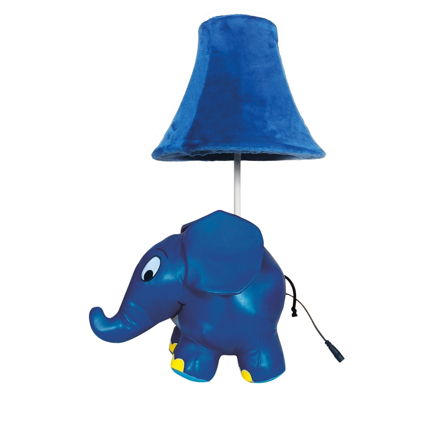 Happy Lamps - LED Bērnu galda lampa ELEPHANT FROM SENDUNG MIT DER MAUS LED/5,4W/230V zilonis