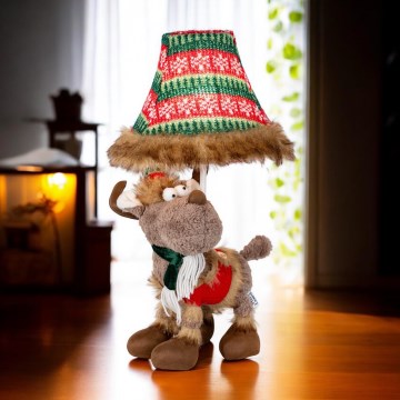 Happy Lamps - LED Bērnu galda lampa RUDI LED/5,4W/230V ziemeļbriedis