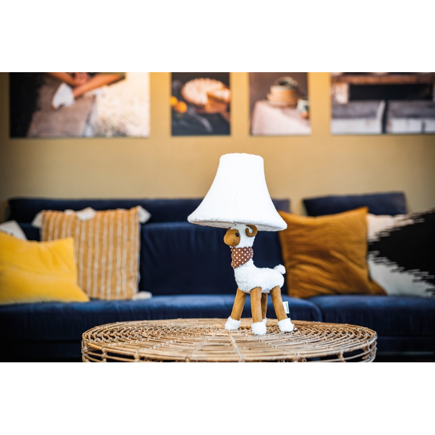 Happy Lamps - LED Bērnu galda lampa WOLLE LED/5,4W/230V aita
