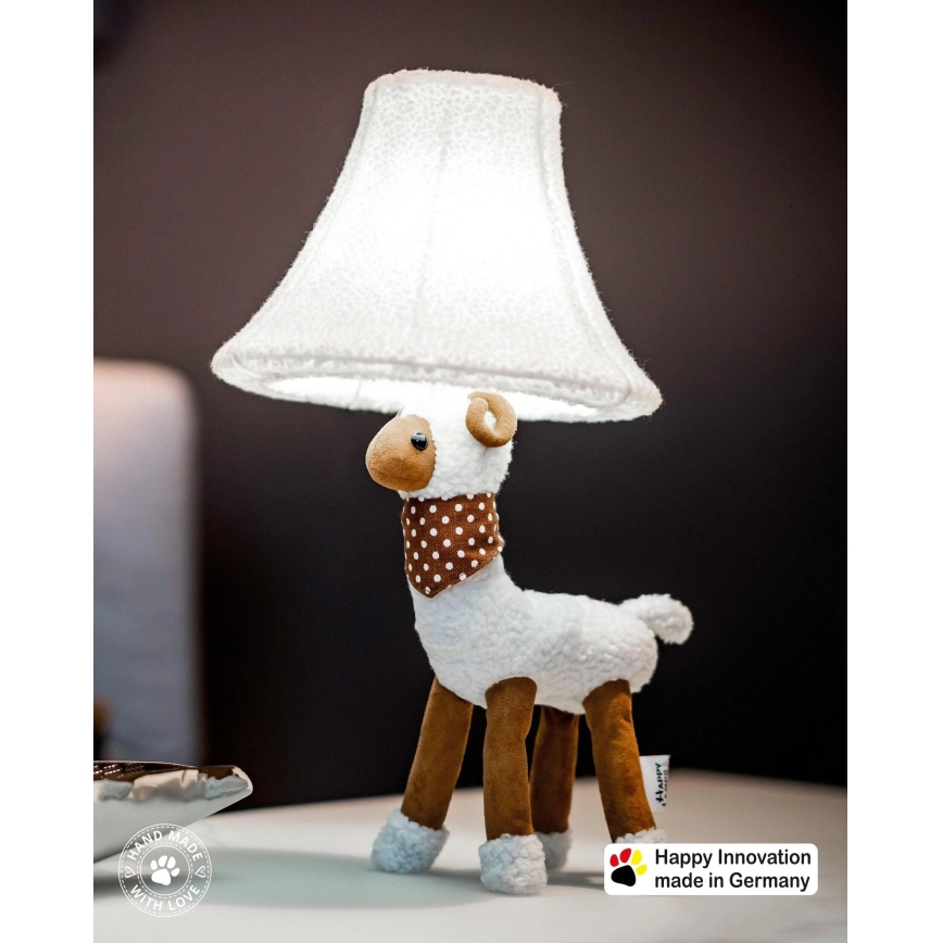Happy Lamps - LED Bērnu galda lampa WOLLE LED/5,4W/230V aita