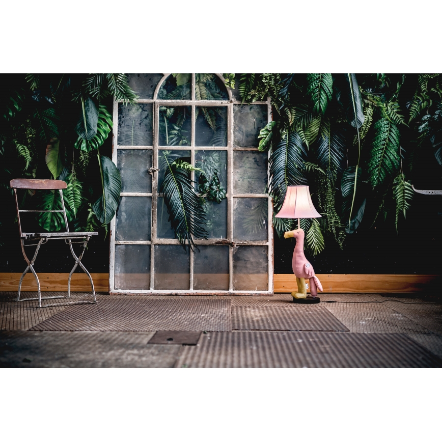 Happy Lamps - LED Bērnu grīdas stāvlampa MINGO LED/5,4W/230V flamingo