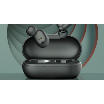 Haylou - Ūdensizturīgas bezvadu austiņas GT1 Plus Bluetooth melnas