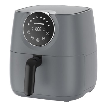 Heinner HAF-B6GREY1700 - Karstgaisa fritieris 5,7 l 1700W/230V pelēks
