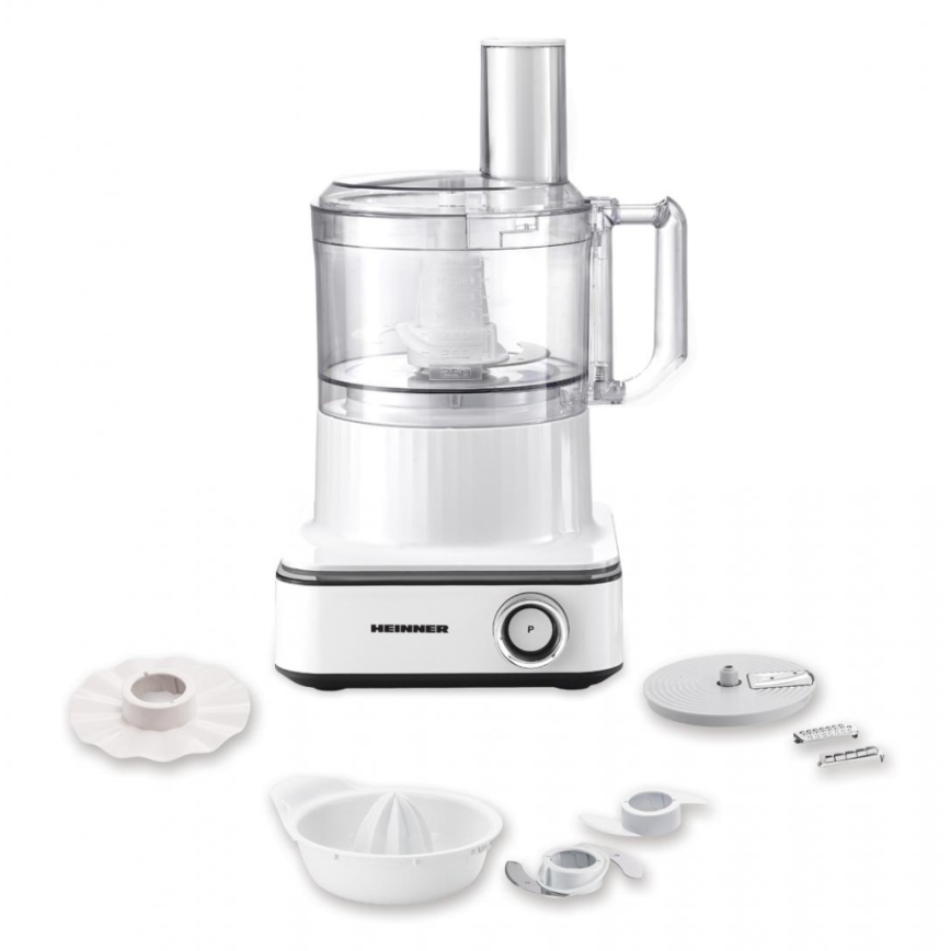 Heinner HFP-K1000WP - virtuves robots 1000W/230V, balts