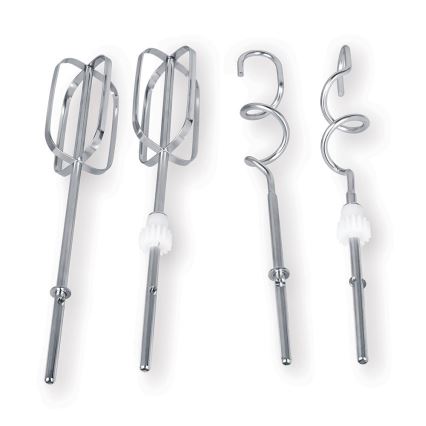 Heinner HMBR-300W - Rokas mikseris ar pagriežamu bļodu 300W/230V balts