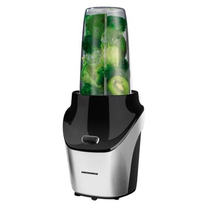 Heinner HSB-T1000SS - Smoothie nutri blenderis 1000W/230V matēts hroms/melns