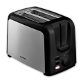 Heinner HTP-700BKSS - Divu šķēļu grauzdētājs 700W/230V melns/matēts hroms