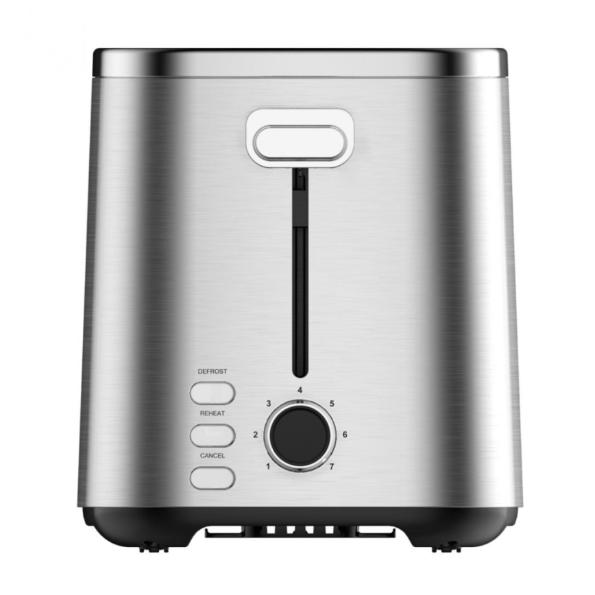 Heinner HTP-800SS - Divu šķēļu tosteris 800W/230V, nerūsējošā tērauda korpuss
