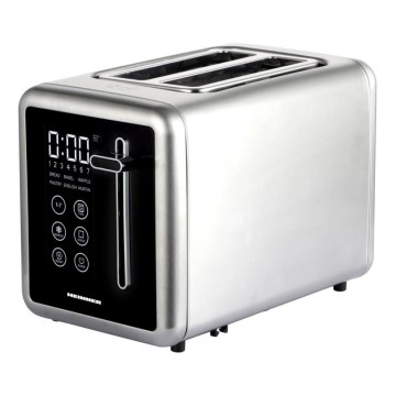 Heinner HTP-DD900BKSS - Digitālais tosteris 900 W/230 V, nerūsējošais tērauds