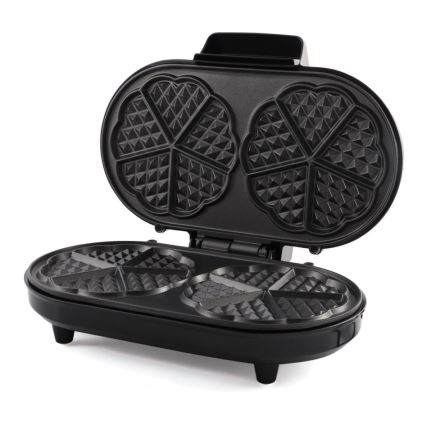 Heinner HWF-1000CR - Vafļu cepējs 1000W/230V melns/rožu zelts