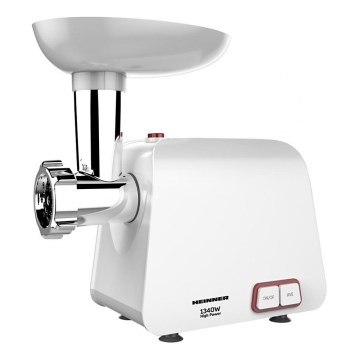 Heinner MG-1340WH - Gaļas maļamais 1340W/230V, balts