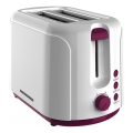 Heinner TP-750BG - divu šķēļu tosteris 750W/230V balts/violets
