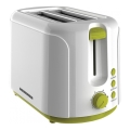 Heinner TP-750GR - Divu šķēļu tosteris 750W/230V balts/zaļš