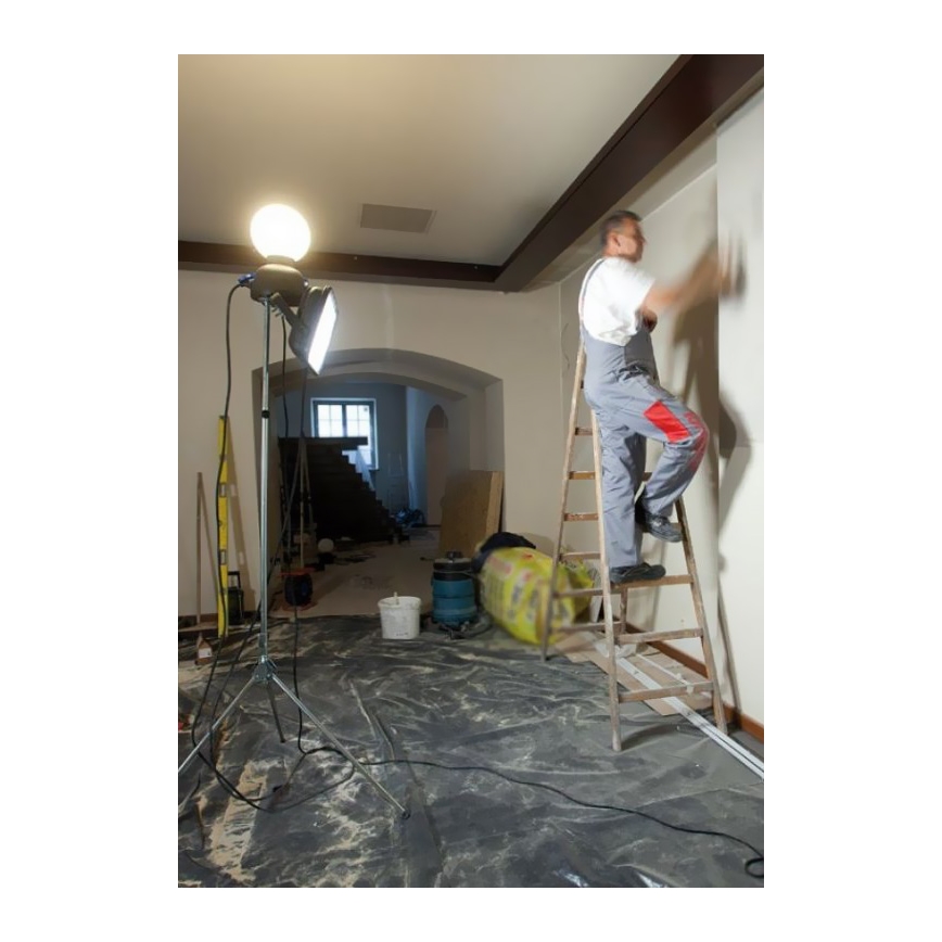 Helios 306-WLG223 - LED Āra Apgaismojums WORK GLOBE 2 LED/23W/230V IP44