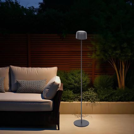 Hesperide - LED saules lampa BOLTY LED/3,7V 2600 mAh IP65 antracīta