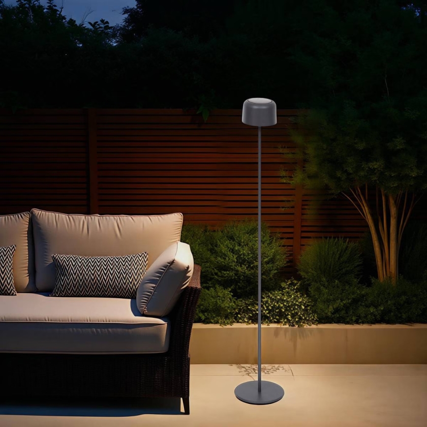 Hesperide - LED saules lampa BOLTY LED/3,7V 2600 mAh IP65 antracīta