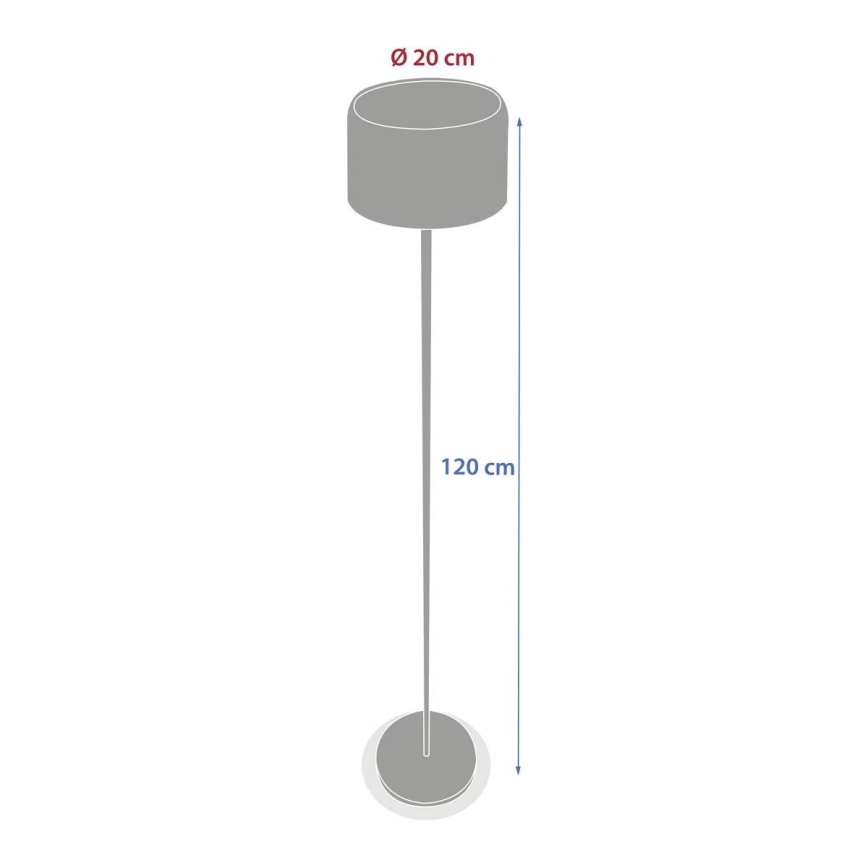 Hesperide - LED saules lampa BOLTY LED/3,7V 2600 mAh IP65 antracīta