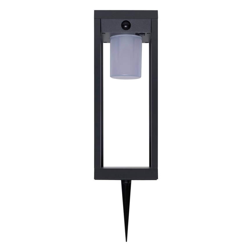 Hesperide - LED saules laterna ar kustības sensoru PIKY LED/3,7V 2600 mAh 40 cm IP65 antracīts