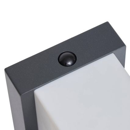 Hesperide - LED saules sienas gaismeklis ar kustības sensoru MULTY LED/3,7V 2600 mAh IP65 antracīts