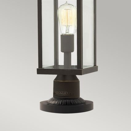 Hinkley - Āra lampa MANHATTAN 1xE27/100W/230V IP44 melna