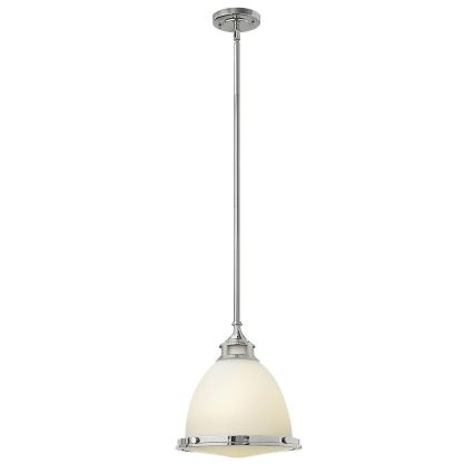 Hinkley - Lustra ar stieni AMELIA 1xE27/60W/230V spīdīgi hromēts