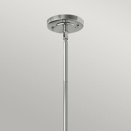 Hinkley - Lustra ar stieni AMELIA 1xE27/60W/230V spīdīgi hromēts