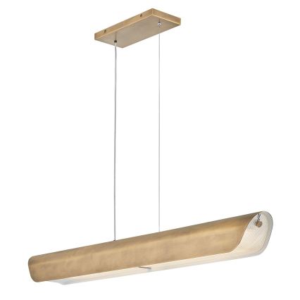 Hinkley - LED lustra uz kabeļa ARCO LED/43W/230V 3000K zelta krāsā