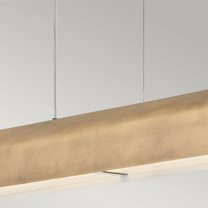 Hinkley - LED lustra uz kabeļa ARCO LED/43W/230V 3000K zelta krāsā