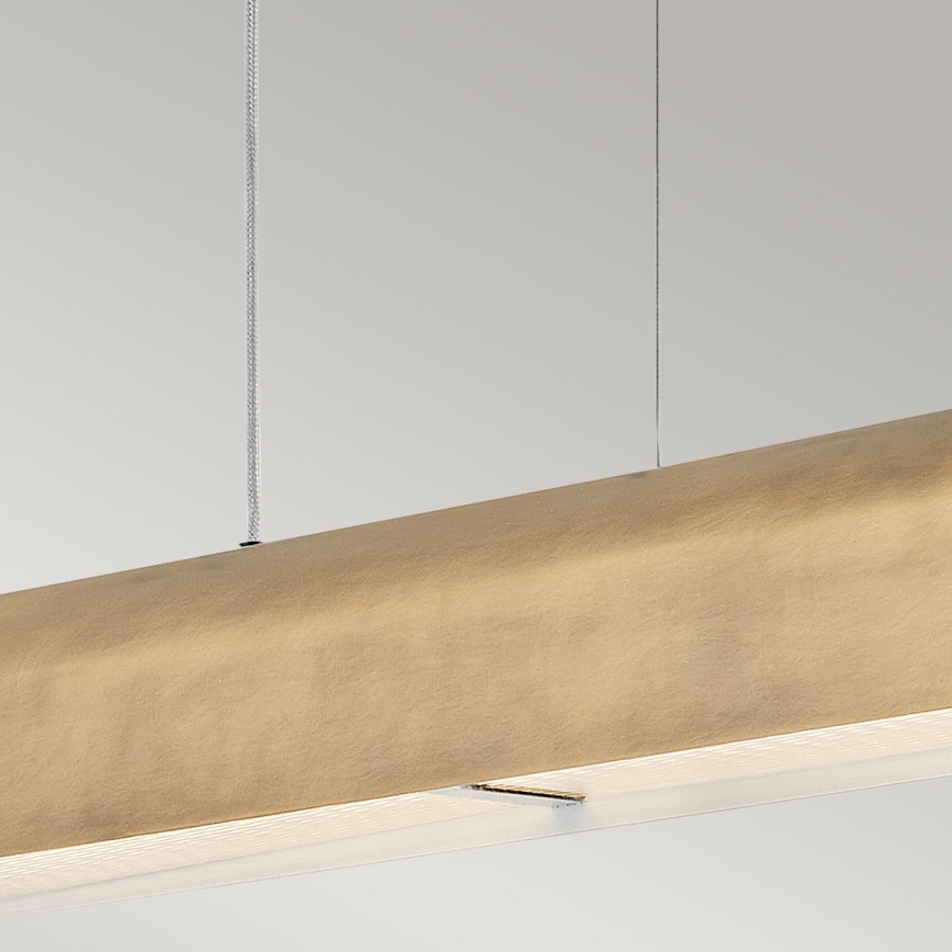 Hinkley - LED lustra uz kabeļa ARCO LED/43W/230V 3000K zelta krāsā