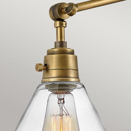 Hinkley - Sienas lampa ARTI 1xE27/60W/230V misiņš