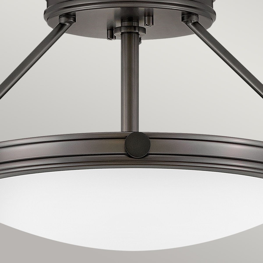 Hinkley - Uz virsmas montējama griestu lustra COLLIER, 3xE14/40W/230V, Ø 41,7 cm, melna