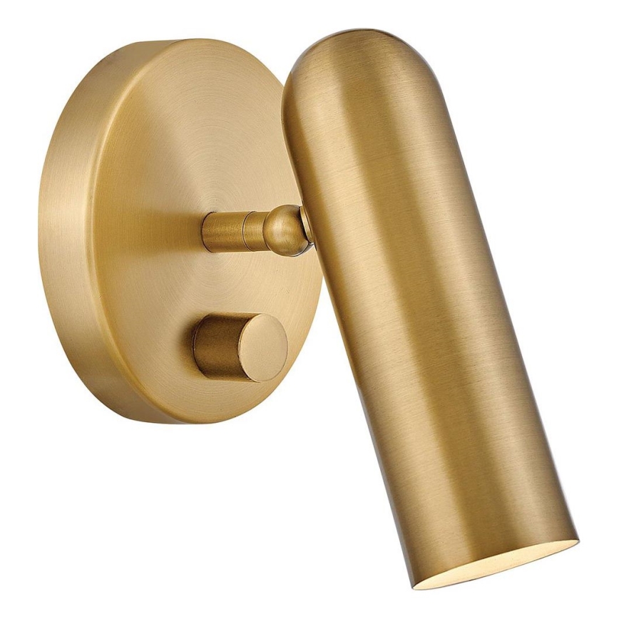 Hinkley HK-DAX1-HB - LED aptumšojams sienas gaismeklis DAX LED/9W/230V 3000K zelta krāsas