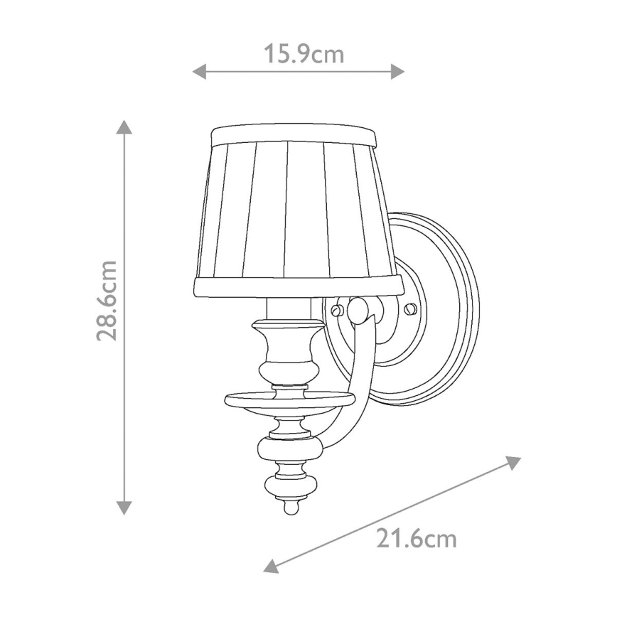 Hinkley - Sienas lampa DUNHILL 1xE14/60W/230V