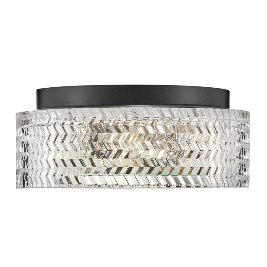Hinkley - Griestu lampa ELLE 2xE27/60W/230V d. 30,5 cm melna