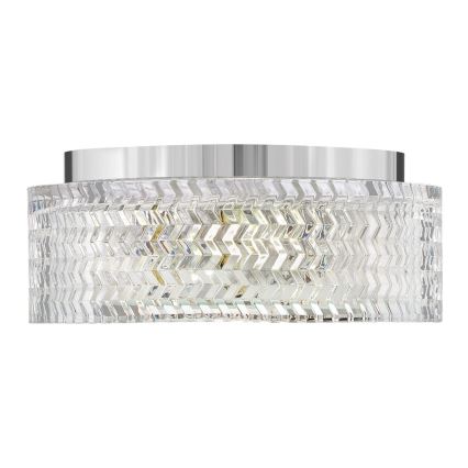 Hinkley Griestu lampa ELLE 2xE27/60W/230V d. 30,5 cm spīdīgi hromēts