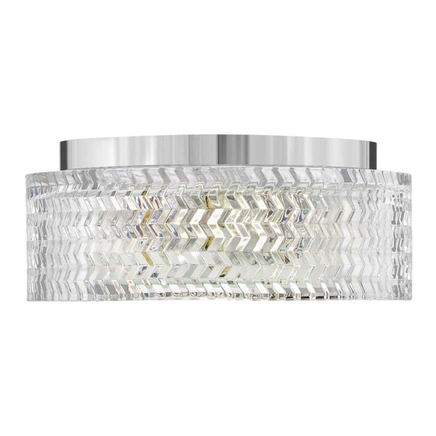 Hinkley Griestu lampa ELLE 2xE27/60W/230V d. 30,5 cm spīdīgi hromēts
