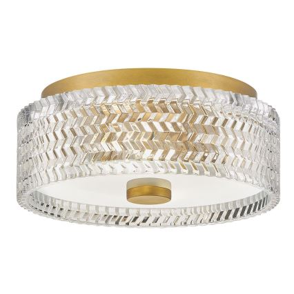 Hinkley - Griestu lampa ELLE 2xE27/60W/230V d. 30,5 cm zelta