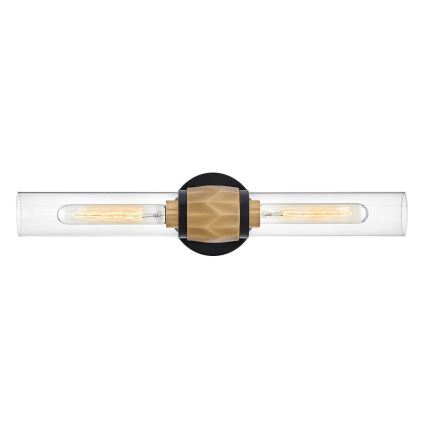 Hinkley - Vannas istabas sienas lampa ELLISON 2xE27/40W/230V IP44 zelta