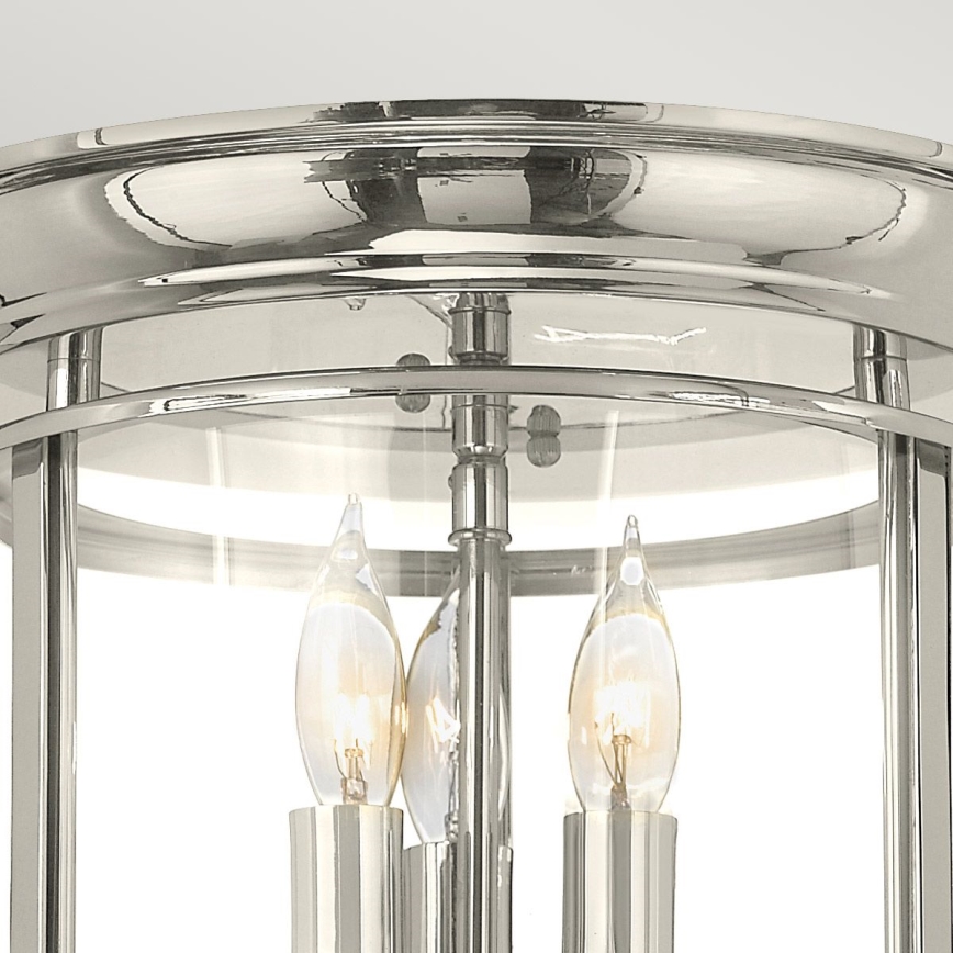 Hinkley - Griestu lampa GENTRY 3xE14/40W/230V spīdīgi hromēts
