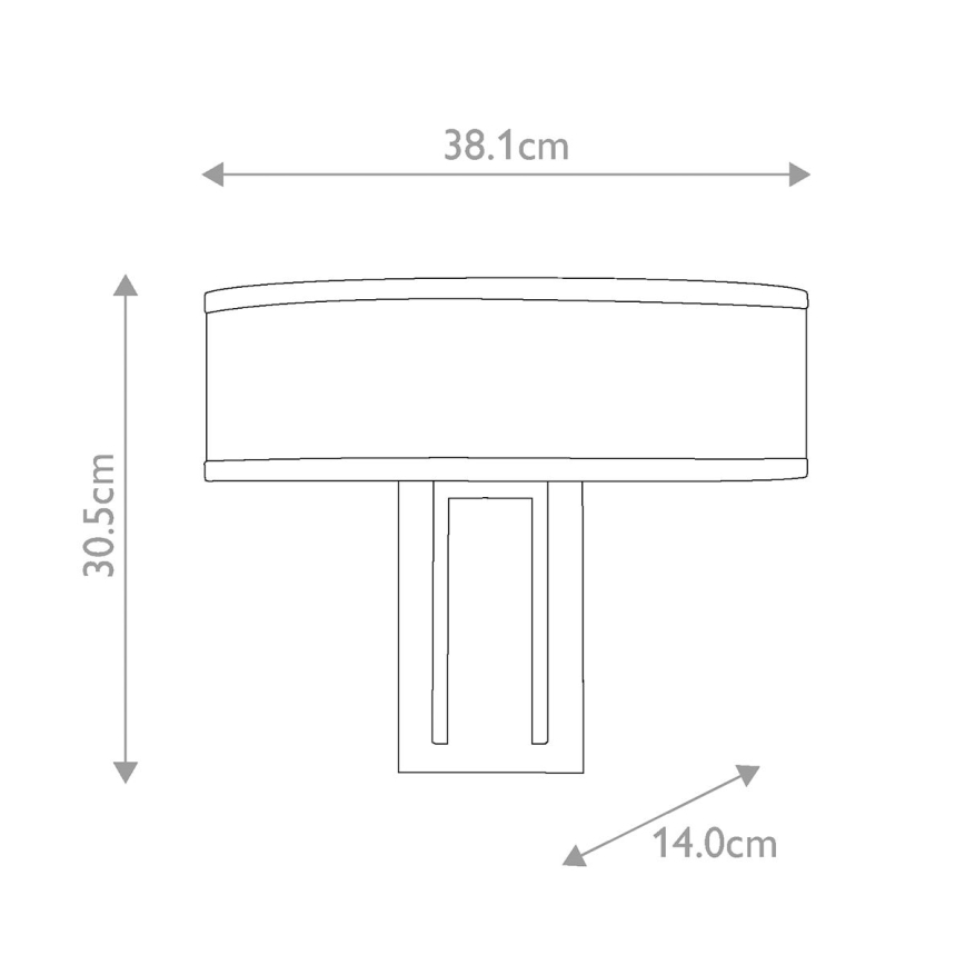Hinkley - sienas gaismeklis HAMPTON 2xE14/40W/230V zelta krāsā