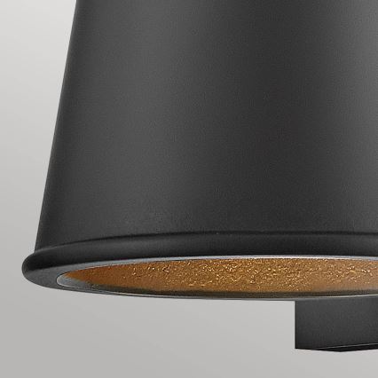 Hinkley - LED Āra sienas lampa HANS 1xGU10/8W/230V IP44 melna