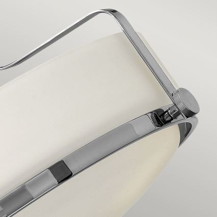 Hinkley - Piestiprināms griestu lustrs HARPER 3xE27/60W/230V Ø 36,6 cm spīdīgs hroms