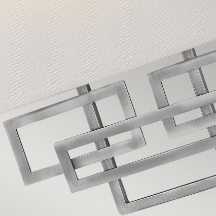 Hinkley - Sienas gaismeklis LANZA 2xE14/40W/230V matēts hroms