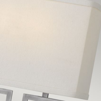 Hinkley - Sienas lampa LANZA 2xE14/60W/230V matēts hroms