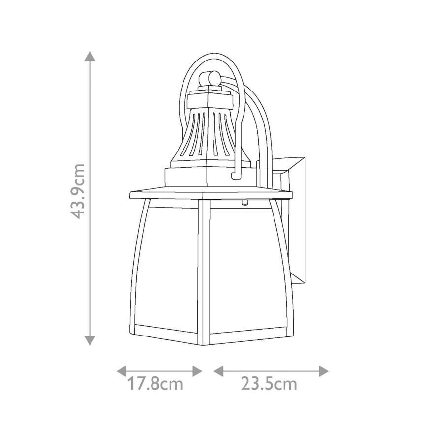 Hinkley - Āra sienas lampa MONTAUK 2xE14/60W/230V IP44