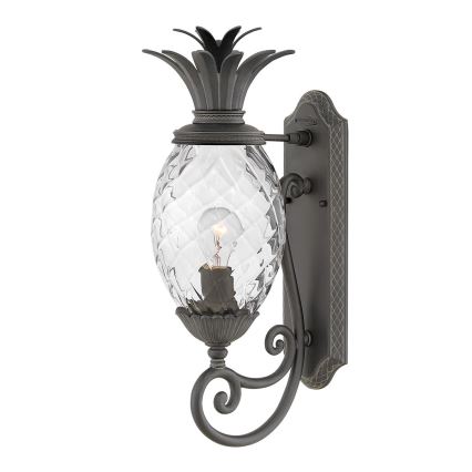 Hinkley - Sienas lampa PLANTATION 1xE27/40W/230V melna