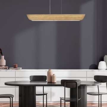 Hinkley - LED lustra uz kabeļa ARCO LED/43W/230V 3000K zelta krāsā