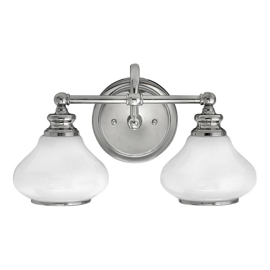Hinkley - LED Vannas istabas sienas lampa AINSLEY 2xG9/3W/230V IP44 matēts hroms